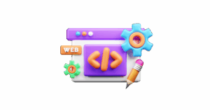 Webentwicklung und Design Symbole
