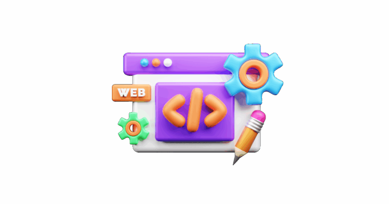 Webentwicklung und Design Symbole